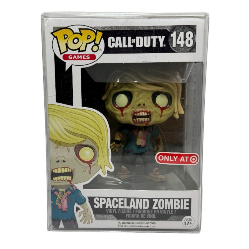 Spaceland Zombie Target Excl Call of Duty Vaulted Funko Pop 148 W/ Protector